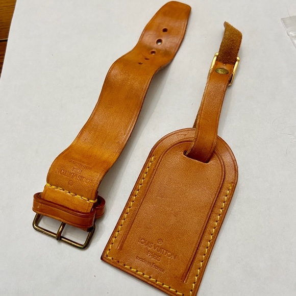 Louis Vuitton Luggage Name Tag and Strap-Bracelet Set (S) - Picture 8 of 13